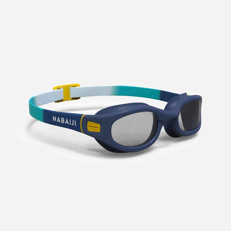 Lunettes De Natation 100 Soft - Taille S - Verres Clairs - Bleu Jaune 9 Lunettes De Natation 100 Soft - Taille S - Verres Clairs - Bleu Jaune – Image 9
