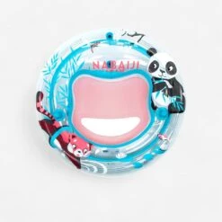 Bouée Piscine Plateforme D'éveil Aquatique Bébé "TINOA" Imprimés "PANDAS"