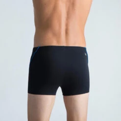Boxer De Bain Natation Homme - Boxer 100 Plus - Noir Bleu -Nabaiji boxer de bain natation homme boxer 100 plus noir bleu 2
