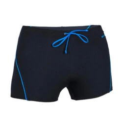 Boxer De Bain Natation Homme - Boxer 100 Plus - Noir Bleu -Nabaiji boxer de bain natation homme boxer 100 plus noir bleu 4