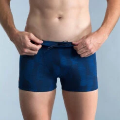 Boxer De Natation Homme - Fiti - Bleu / Blanc / Rouge -Nabaiji boxer de natation homme fiti bleu blanc rouge 4