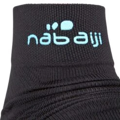 CHAUSSETTES DE NATATION AQUASOCKS ADULTES - NOIRES -Nabaiji chaussettes de natation aquasocks adultes noires 4