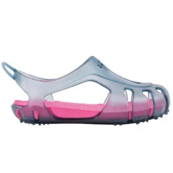 Chaussure Chausson Piscine Bébé Gris/rose -Nabaiji chaussons de natation bebe grisslashrose 2