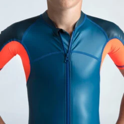 Combinaison De Natation Garçon - Shorty 100 Kloupi - Bleu Rouge -Nabaiji combinaison de natation garcon shorty 100 kloupi bleu rouge 3