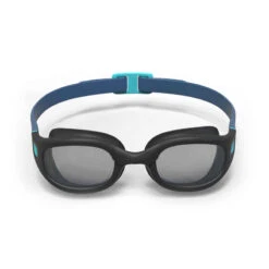 Lunettes De Natation Verres Fumés Taille L SOFT Noir Bleu -Nabaiji lunettes de natation 100 soft taille l noir bleu verres fumes 3
