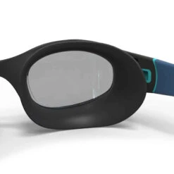 Lunettes De Natation Verres Fumés Taille L SOFT Noir Bleu -Nabaiji lunettes de natation 100 soft taille l noir bleu verres fumes 5