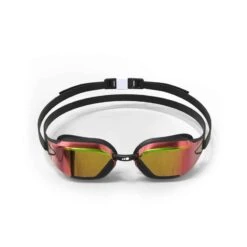 Lunettes De Natation Verres Miroir B-FAST 900 Noir Rouge -Nabaiji lunettes de natation 900 b fast noir rouge verres miroirs 3
