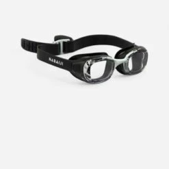 Lunettes De Natation Correctrices Myopie Verres Clairs XBASE OPTIQUE Noir