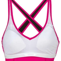 Maillot De Bain 1 Pièce De Natation Femme Pearl Rose Fushia -Nabaiji maillot de bain 1 piece de natation femme pearl rouge 5