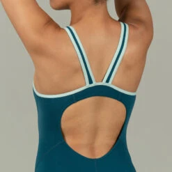 Maillot De Bain De Natation Une Pièce Femme Kamiye+ Petrol 7 Maillot De Bain De Natation Une Pièce Femme Kamiye+ Petrol -Nabaiji maillot de bain de natation une piece femme kamiye petrol 3