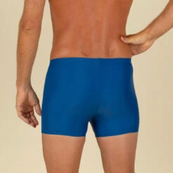 Maillot De Bain Natation Homme - Boxer 100 Basic - Bleu -Nabaiji maillot de bain natation homme boxer 100 basic bleu 2