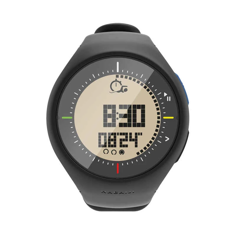 MONTRE DE NATATION EN PISCINE SL500 - NOIR - DISTANCE / LONGUEURS / CHRONOMETRE 8 MONTRE DE NATATION EN PISCINE SL500 - NOIR - DISTANCE / LONGUEURS / CHRONOMETRE – Image 8